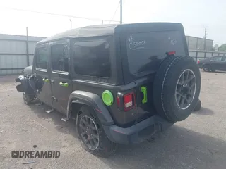 2021 Jeep Wrangler Unlimited Sport S z VIN 1C4HJXDN6MW549686, wystawiony jako IAAI lot #42249816 z przebiegiem 64 911 mil mil oraz . Historia ofert i sprzedaży dostępna na DreamBid. Obrazek 3.