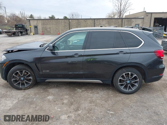 2017 BMW X5 xDrive35i with VIN 5UXKR0C59H0V50278, listed as a IAAI auction lot 41930383 with 123,786 mi miles. Bid and sale history available at carsss.com. Image 14.