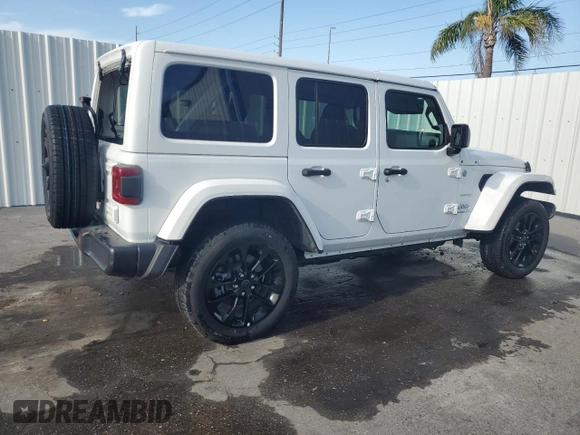2024 Jeep Wrangler Sahara with VIN 1C4RJXP67RW232094, listed as a Copart auction lot 54521285 with 17,795 mi miles and Clean Title. Bid and sale history available at DreamBid. Image 3.