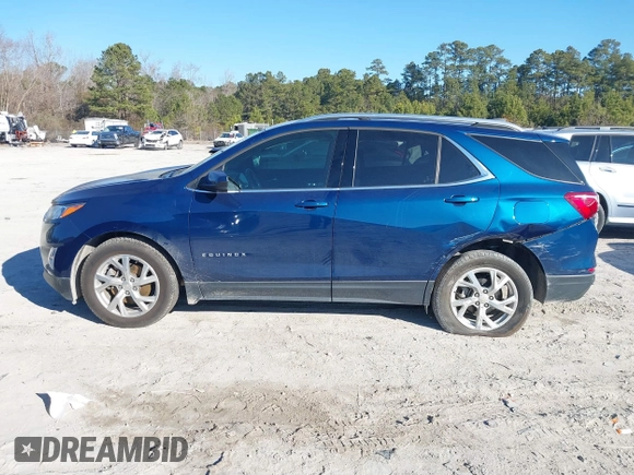 2020 Chevrolet Equinox LT with VIN 2GNAXLEX8L6103967, listed as a IAAI auction lot 41345430 with 84,218 mi miles. Bid and sale history available at carsss.com. Image 15.