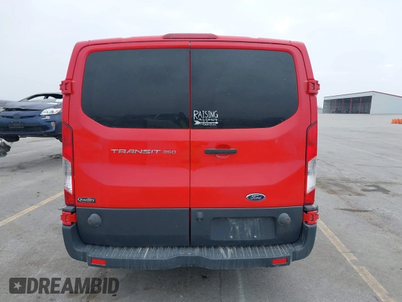 2016 Ford Transit Wagon XL with VIN 1FBZX2ZM4GKB18978, listed as a IAAI auction lot 41985718 with 108,699 mi miles. Bid and sale history available at carsss.com. Image 16.