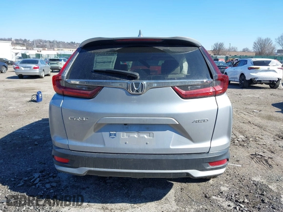 2021 Honda CR-V EX-L with VIN 2HKRW2H82MH656656, listed as a IAAI auction lot 41707235 with 1 mi miles. Bid and sale history available at carsss.com. Image 15.