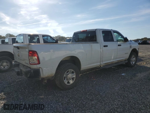 2022 Ram 3500 Tradesman with VIN 3C63R3GJ1NG217022, listed as a Copart auction lot 74438394 with 0 mi miles and Salvage Title. Bid and sale history available at carsss.com. Image 3.