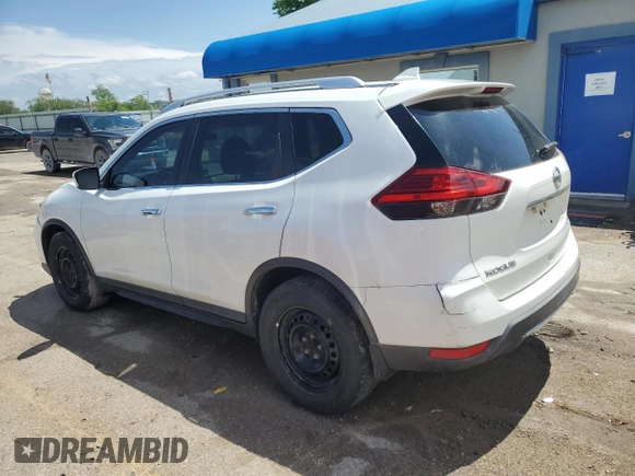 2017 Nissan Rogue SV with VIN KNMAT2MT3HP579306, listed as a Copart auction lot 54263045 with 114,508 mi miles and Salvage title. Bid and sale history available at DreamBid. Image 2.