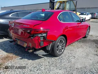 2020 Alfa Romeo Giulia with VIN ZARFAMAN1L7636002, listed as a IAAI auction lot 42121135 with 55,510 mi miles. Bid and sale history available at carsss.com. Image 4.