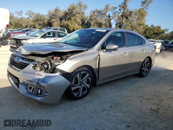 2020 Subaru Legacy Limited with VIN 4S3BWAN62L3010901, listed as a Copart auction lot 48632545 with 56,690 mi miles and Salvage title. Bid and sale history available at DreamBid. Image 1.