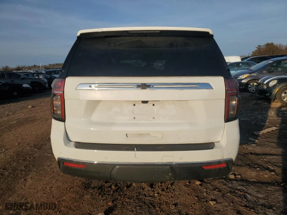 2023 Chevrolet Tahoe Commercial with VIN 1GNSKLED4PR435830, listed as a Copart auction lot 47010865 with 5,417 mi miles and Salvage Title. Bid and sale history available at carsss.com. Image 6.
