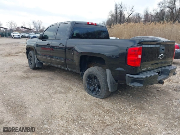 2018 Chevrolet Silverado 1500 LT with VIN 1GCVKREC7JZ165550, listed as a IAAI auction lot 41854559 with 77,647 mi miles. Bid and sale history available at carsss.com. Image 3.