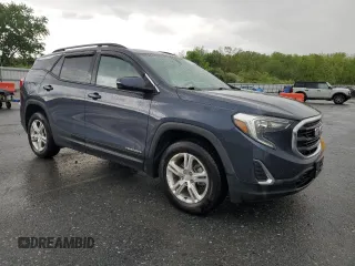 2018 GMC Terrain SLE z VIN 3GKALTEV8JL152389, wystawiony jako Copart lot #56113805 z przebiegiem 92 287 mil mil oraz Szkody całkowita. Historia ofert i sprzedaży dostępna na DreamBid. Obrazek 4.