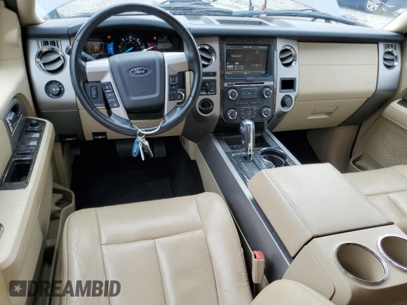 2015 Ford Expedition Max Limited с VIN 1FMJK1KT0FEF49071, выставлен на аукционе Copart как лот 58492345 с пробегом 115 351 миль миль и Списание • Salvage title. История ставок и продаж доступна на DreamBid. Изображение 8.