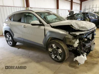 2024 Hyundai Kona SEL with VIN KM8HBCAB9RU087848, listed as a Copart auction lot 67961344 with 5,127 mi miles and Salvage Title. Bid and sale history available at carsss.com. Image 4.