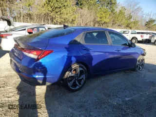 2023 Hyundai Elantra SEL with VIN KMHLS4AG9PU472710, listed as a Copart auction lot 46644995 with 56,231 mi miles and Clean Title. Bid and sale history available at DreamBid. Image 3.