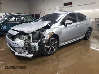 2020 Subaru Impreza Special Sports z VIN 4S3GKAM60L3609489, wystawiony jako Copart lot #46622445 z przebiegiem 37 497 mil mil oraz Szkoda całkowita • Salvage title. Historia ofert i sprzedaży dostępna na DreamBid. Obrazek 1.