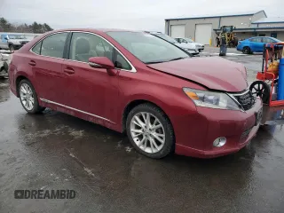 2010 Lexus HS 250h with VIN JTHBB1BA5A2005360, listed as a Copart auction lot 86169494 with Not Provided miles and Salvage Title. Bid and sale history available at DreamBid. Image 4.