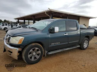 2006 Nissan Titan LE with VIN 1N6BA07A46N543879, listed as a Copart auction lot 42840055 with 270,635 mi miles and Salvage Title. Bid and sale history available at carsss.com. Image 1.