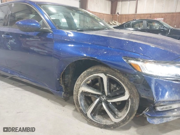 2018 Honda Accord Sedan Sport 1.5T with VIN 1HGCV1F32JA137721, listed as a IAAI auction lot 41849720 with 88,498 mi miles. Bid and sale history available at carsss.com. Image 6.