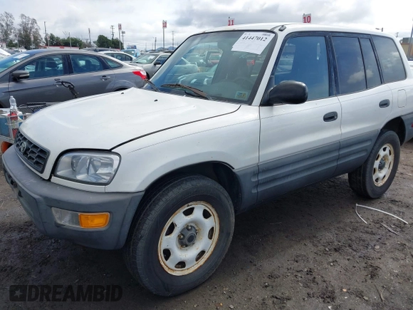 1999 Toyota RAV4 with VIN JT3GP10V9X0041656, listed as a IAAI auction lot 41447012 with 8,845 mi miles and . Bid and sale history available at DreamBid. Image 2.