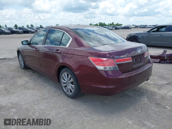 2012 Honda Accord EX with VIN 1HGCP2F79CA210346, listed as a IAAI auction lot 42593484 with 167,963 mi miles and . Bid and sale history available at DreamBid. Image 3.
