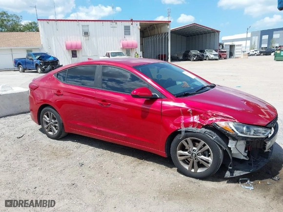 2018 Hyundai Elantra SEL with VIN 5NPD84LF2JH258218, listed as a IAAI auction lot 41943929 with 84,175 mi miles. Bid and sale history available at carsss.com. Image 13.