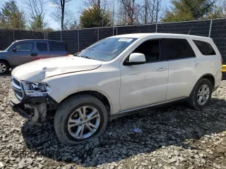 2012 Dodge Durango SXT z VIN 1C4RDJAG4CC111666, wystawiony jako Copart lot #50459925 z przebiegiem 184 892 mil mil oraz Szkoda całkowita • Salvage title. Historia ofert i sprzedaży dostępna na DreamBid. Obrazek 1.