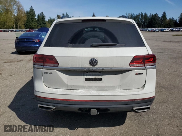 2022 Volkswagen Atlas 3.6L V6 SE w/Technology with VIN 1V2KR2CA7NC557944, listed as a Copart auction lot 53145015 with 77,422 mi miles and Salvage Title. Bid and sale history available at carsss.com. Image 6.