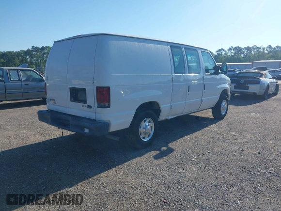 2011 Ford Econoline Cargo Commercial with VIN 1FTNE1EWXBDB18935, listed as a IAAI auction lot 42269977 with 240,545 mi miles and . Bid and sale history available at DreamBid. Image 4.