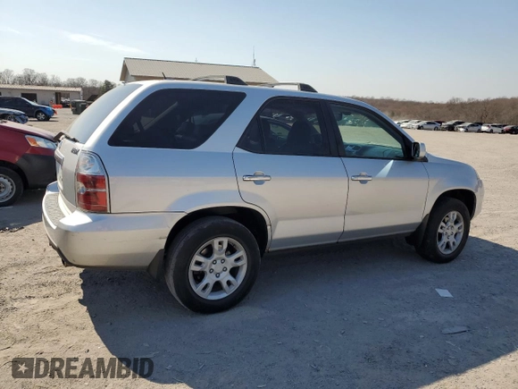 2006 Acura MDX Touring w/Navi with VIN 2HNYD18816H513649, listed as a Copart auction lot 48878295 with 212,351 mi miles and Salvage Title. Bid and sale history available at carsss.com. Image 3.