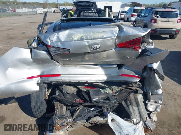2013 Kia Optima EX with VIN 5XXGN4A7XDG199887, listed as a IAAI auction lot 41993160 with 235,603 mi miles and . Bid and sale history available at carsss.com. Image 16.