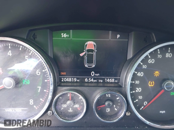 2010 Volkswagen Touareg VR6 with VIN WVGBF7A96AD002466, listed as a IAAI auction lot 41709052 with 204,819 mi miles and . Bid and sale history available at DreamBid. Image 15.