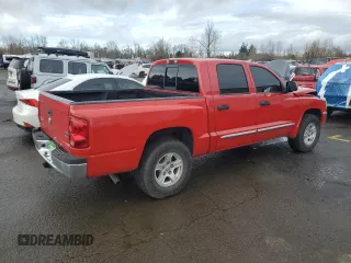 2005 Dodge Dakota Laramie with VIN 1D7HW58N65S227595, listed as a Copart auction lot 45540055 with 155,717 mi miles and Salvage Title. Bid and sale history available at DreamBid. Image 3.