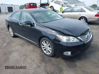 2010 Lexus ES with VIN JTHBK1EG0A2390004, listed as a IAAI auction lot 42093026 with 179,728 mi miles. Bid and sale history available at carsss.com. Image 1.