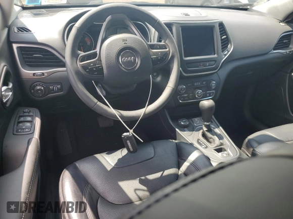 2022 Jeep Cherokee Latitude Lux with VIN 1C4PJMMX1ND530147, listed as a Copart auction lot 58652975 with 16,332 mi miles and Salvage title. Bid and sale history available at DreamBid. Image 8.