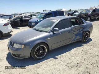 2002 Audi A4 3.0L with VIN WAULT68E82A311841, listed as a Copart auction lot 60667384 with 139,193 mi miles and Non Repairable. Bid and sale history available at carsss.com. Image 1.