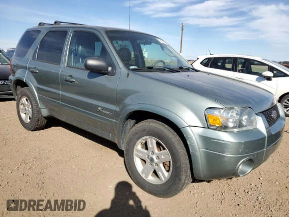 2006 Ford Escape Hybrid with VIN 1FMYU96HX6KD19701, listed as a Copart auction lot 75206954 with 211,729 mi miles and Clean Title. Bid and sale history available at carsss.com. Image 4.