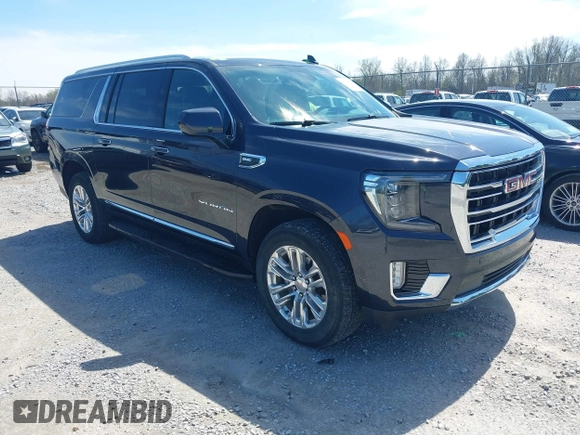 2023 GMC Yukon XL SLT z VIN 1GKS2GKD1PR137714, wystawiony jako IAAI lot #41982459 z przebiegiem 63 887 mil mil oraz . Historia ofert i sprzedaży dostępna na DreamBid. Obrazek 1.