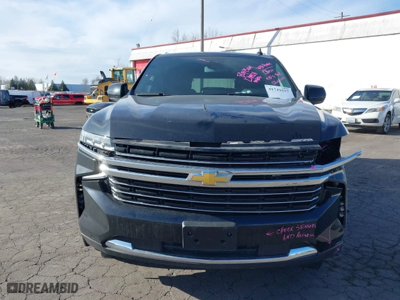2024 Chevrolet Suburban LT with VIN 1GNSKCKD8RR270713, listed as a IAAI auction lot 41729257 with 18,096 mi miles. Bid and sale history available at carsss.com. Image 13.
