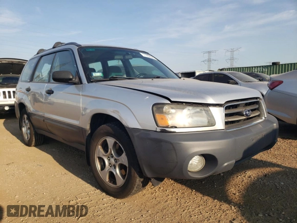 2003 Subaru Forester X with VIN JF1SG63643H772438, listed as a Copart auction lot 71250644 with 244,127 mi miles and Salvage Title. Bid and sale history available at carsss.com. Image 4.