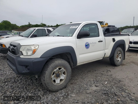 2014 Toyota Tacoma with VIN 5TFPX4EN4EX020207, listed as a Copart auction lot 58547595 with 260,381 mi miles and Salvage title. Bid and sale history available at DreamBid. Image 1.