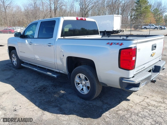 2015 Chevrolet Silverado 1500 LT with VIN 3GCUKREC4FG445820, listed as a IAAI auction lot 41844159 with 141,530 mi miles. Bid and sale history available at carsss.com. Image 3.
