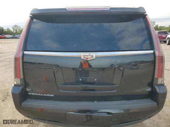 2018 Cadillac Escalade Luxury with VIN 1GYS4BKJ0JR196916, listed as a Copart auction lot 79569914 with 61,650 mi miles and Salvage Title. Bid and sale history available at carsss.com. Image 6.