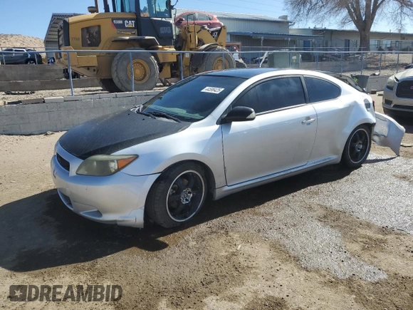 2007 Scion tC Spec with VIN JTKDE167670178821, listed as a Copart auction lot 44596425 with 176,521 mi miles and Salvage title. Bid and sale history available at DreamBid. Image 1.
