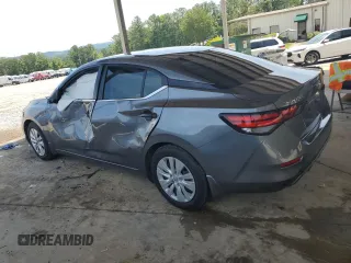 2024 Nissan Sentra S with VIN 3N1AB8BV8RY207327, listed as a Copart auction lot 62074185 with 25,782 mi miles and Salvage title. Bid and sale history available at DreamBid. Image 2.