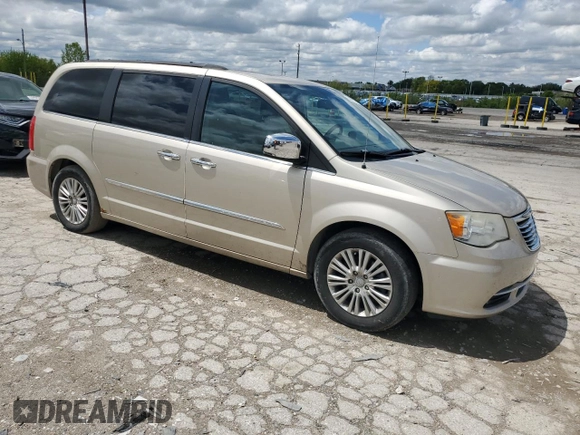 2012 Chrysler Town & Country Touring L with VIN 2C4RC1CG7CR362673, listed as a Copart auction lot 55840535 with 215,496 mi miles and Clean Title. Bid and sale history available at DreamBid. Image 4.
