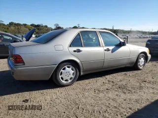 1994 Mercedes-Benz S 320 with VIN WDBGA32EXRA183306, listed as a Copart auction lot 76514554 with 158,814 mi miles and Clean Title. Bid and sale history available at DreamBid. Image 3.