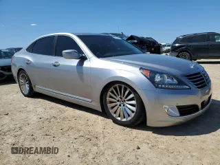 2014 Hyundai Equus Signature z VIN KMHGH4JH7EU076653, wystawiony jako Copart lot #52243345 z przebiegiem 97 934 mil mil oraz Czysty tytuł • Clean title. Historia ofert i sprzedaży dostępna na DreamBid. Obrazek 4.