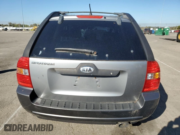 2006 Kia Sportage LX z VIN KNDJF724467197542, wystawiony jako Copart lot #75233464 z przebiegiem 204 570 mil mil oraz Czysty tytuł • Clean title. Historia ofert i sprzedaży dostępna na DreamBid. Obrazek 6.