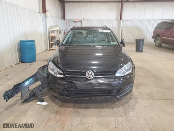 2015 Volkswagen Golf SportWagen TSI SE with VIN 3VWC17AU8FM508286, listed as a Copart auction lot 46664123 with 75,757 mi miles. Bid and sale history available at carsss.com. Image 5.