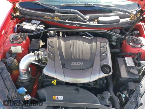 2013 Hyundai Genesis Coupe Track z VIN KMHHU6KJ4DU098623, wystawiony jako IAAI lot #41562667 z przebiegiem 120 690 mil mil oraz . Historia ofert i sprzedaży dostępna na DreamBid. Obrazek 10.