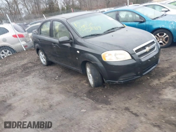 2007 Chevrolet Aveo LT with VIN KL1TG56677B153322, listed as a IAAI auction lot 41718496 with Not provided miles and . Bid and sale history available at DreamBid. Image 1.