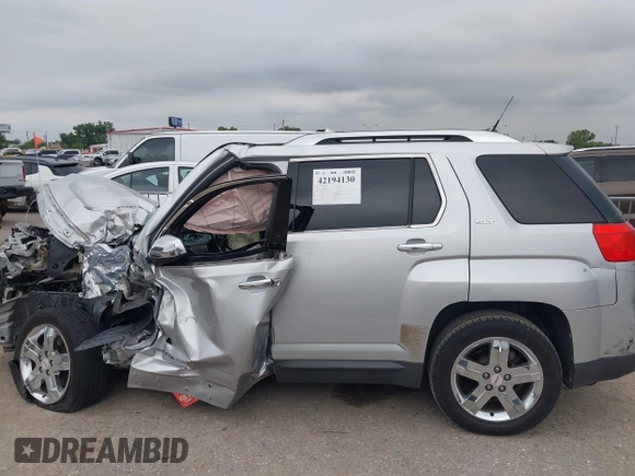 2012 GMC Terrain SLT-2 with VIN 2GKALWEK7C6137672, listed as a IAAI auction lot 42194130 with Not provided miles and . Bid and sale history available at DreamBid. Image 15.